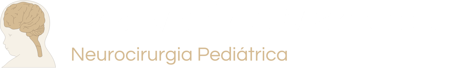 Logotipo da Dra. Valérie Manicacci no cabeçalho do site.